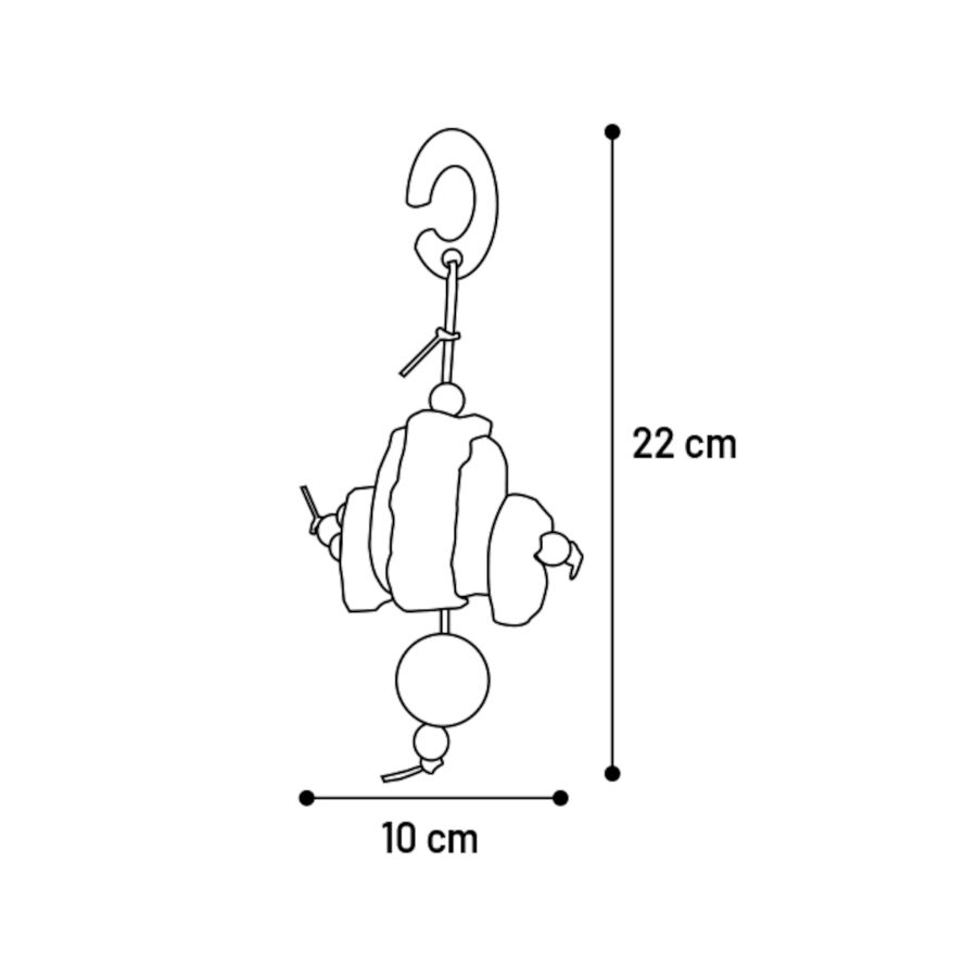 Flamingo Mareb Mezcla brinquedo para roedores, , large Imagem n&uacute;mero 2