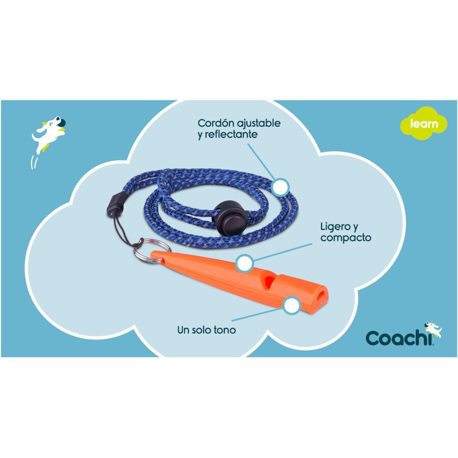 Coachi Apito de adestramento azul claro para c&atilde;o, , large Imagem n&uacute;mero 3
