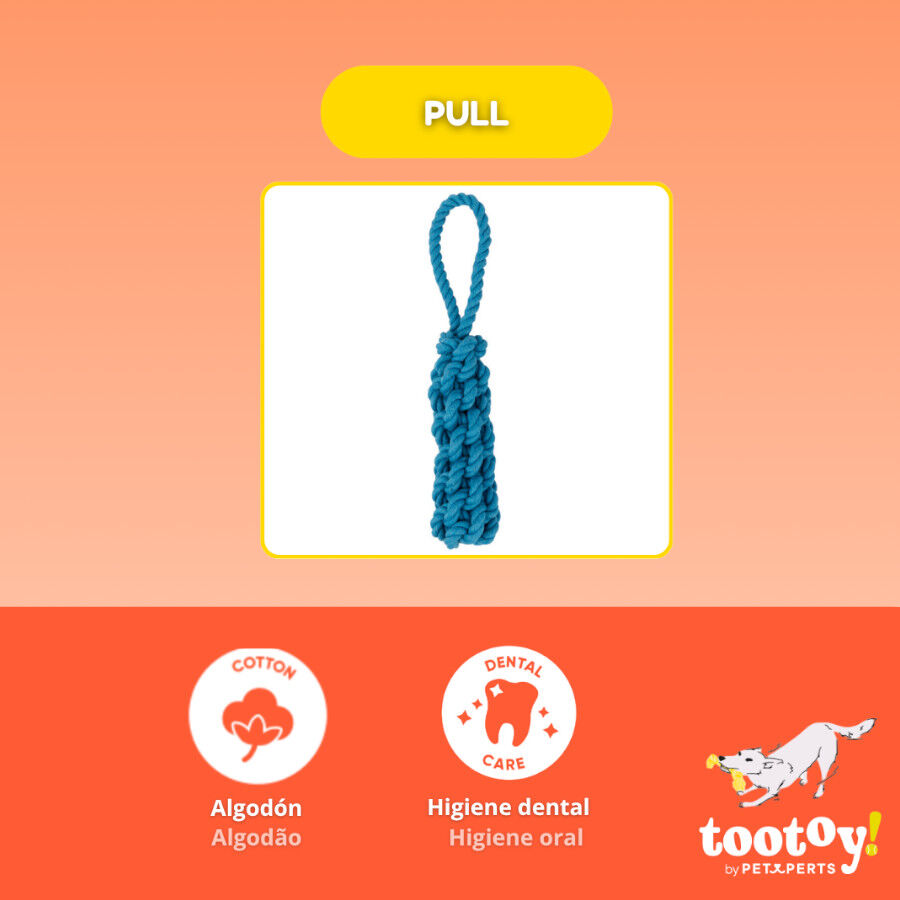 Tootoy! Pull Mordedor de corda para c&atilde;es, , large Imagem n&uacute;mero 3