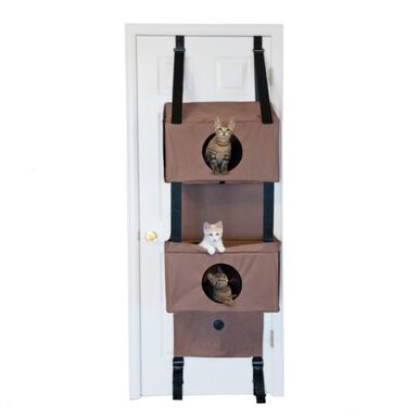 K&H Árvore de Tres níveis de Portas para gatos
