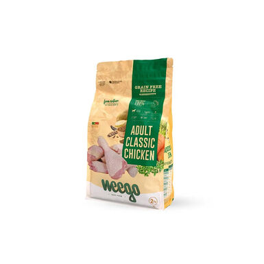Weego Grain Free Adult Classic Frango ração para cães 