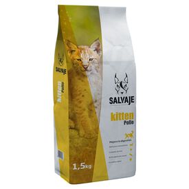 Salvaje Original Kitten Frango ração para gatos