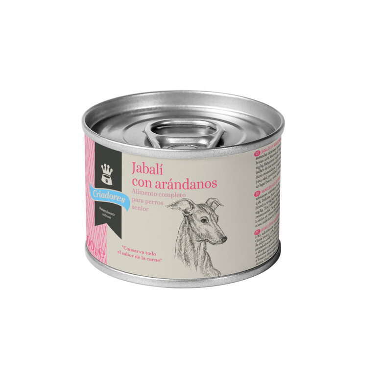 200 g Criadores adulto javali com arandos lata para cães,  Imagem número 1 200 g Criadores adulto javali com arandos lata para cães, , large Imagem número 1