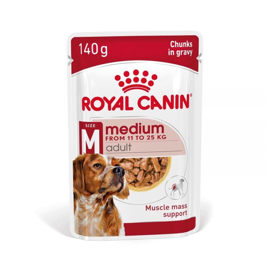 140 g Royal Canin Medium Adult saquetas em molho para c&atilde;es, , large Imagem n&uacute;mero 1