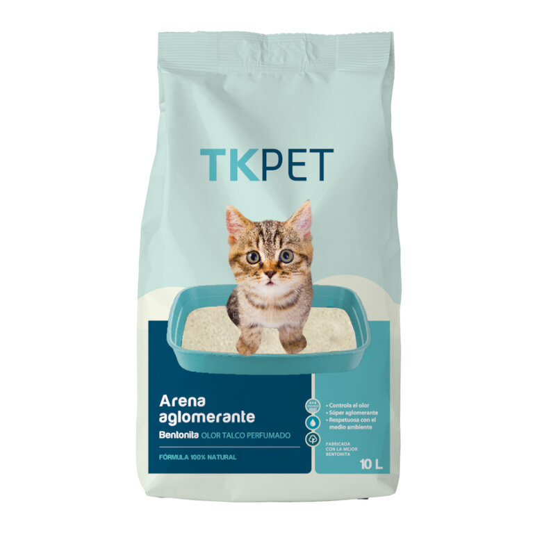 10 L TK-Pet Areia Aglomerante Bentonite e Talco para gatos,  Imagem número 1 10 L TK-Pet Areia Aglomerante Bentonite e Talco para gatos, , large Imagem número 1