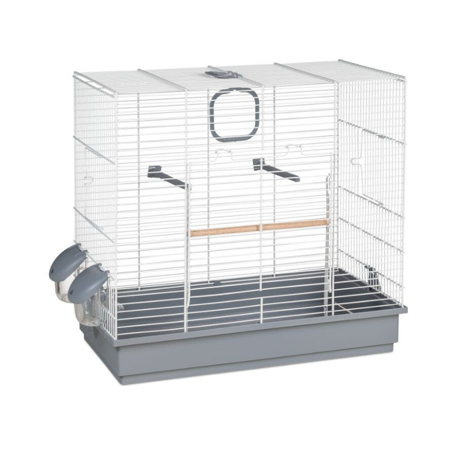 Voltreg&agrave; 613 Gaiola para p&aacute;ssaros branca com baloi&ccedil;o, , large Imagem n&uacute;mero 1