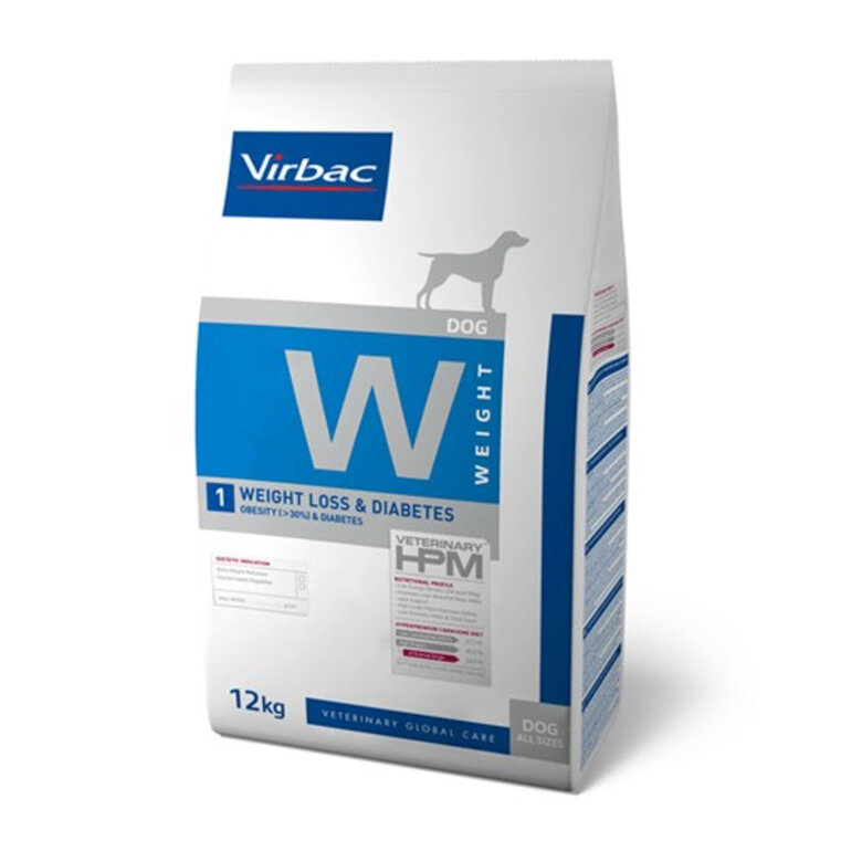 12 kg Virbac Weight Loss Diabetes HPM ração para cães,  Imagem número 1 12 kg Virbac Weight Loss Diabetes HPM ração para cães, , large Imagem número 1