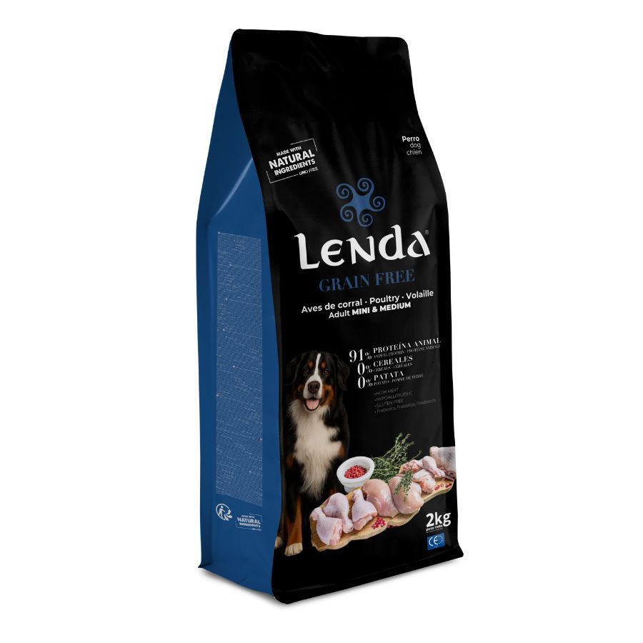 2 Kg Lenda Grain Free Ra&ccedil;&atilde;o de Peru e Pato para c&atilde;es, , large Imagem n&uacute;mero 1