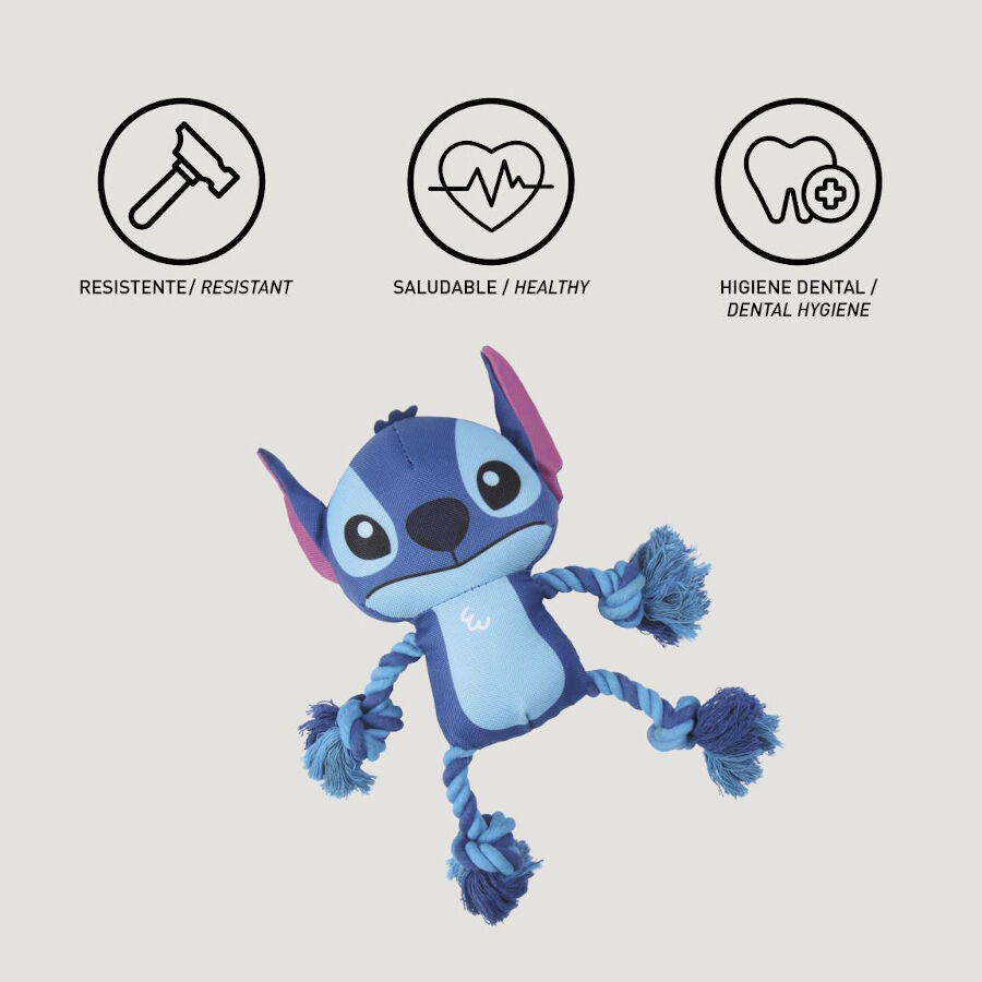 Disney Stitch Corda Dental brinquedo para c&atilde;es, , large Imagem n&uacute;mero 3