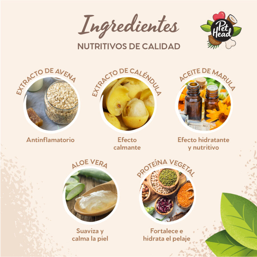 Pet Head Condicionador coco para peles sens&iacute;veis para c&atilde;es 300ml, , large Imagem n&uacute;mero 3