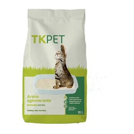 TK-Pet Areia Aglomerante de Bentonite Natural para gatos