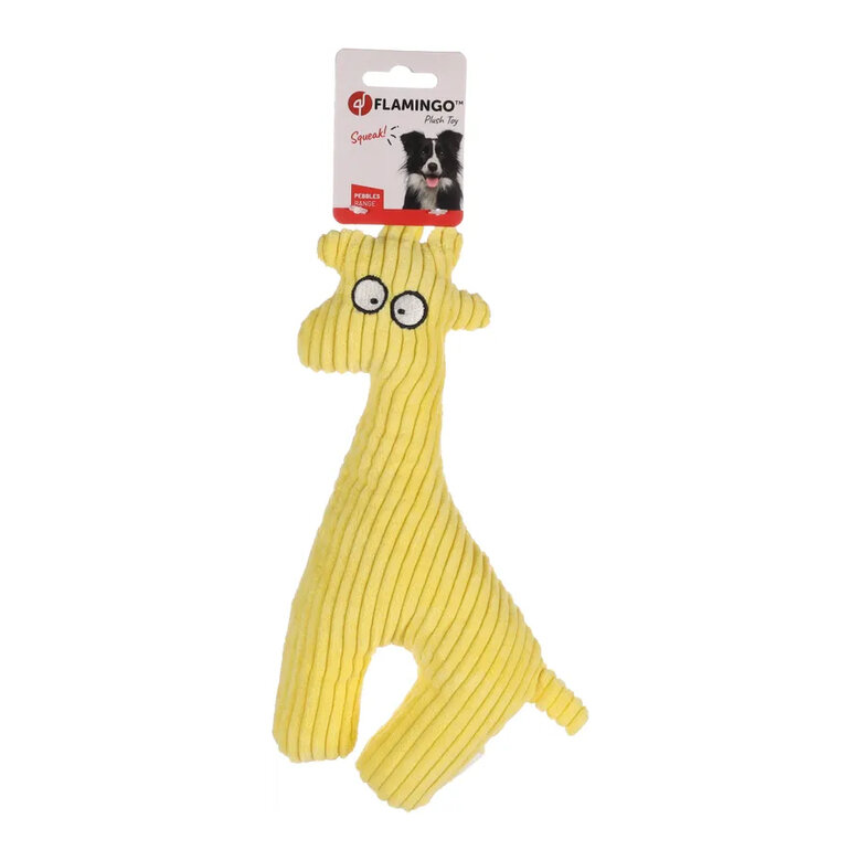 Flamingo Pebbles Girafa de Peluche Amarela para cães,  Imagem número 3 Flamingo Pebbles Girafa de Peluche Amarela para cães, , large Imagem número 3