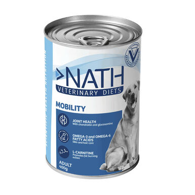 Nath Veterinary Diets Mobility Peru e Atum lata para cães