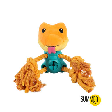 Summer Vibes brinquedo portasnacks com corda para cães