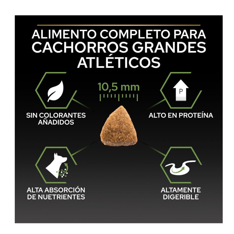 12 kg Pro Plan Puppy Large Athletic Frango ração para cães,  Imagem número 4 12 kg Pro Plan Puppy Large Athletic Frango ração para cães, , large Imagem número 4