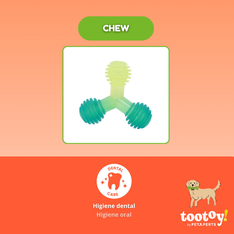 Tootoy! Chew Mordedor bola tripla para c&atilde;es, , large Imagem n&uacute;mero 3