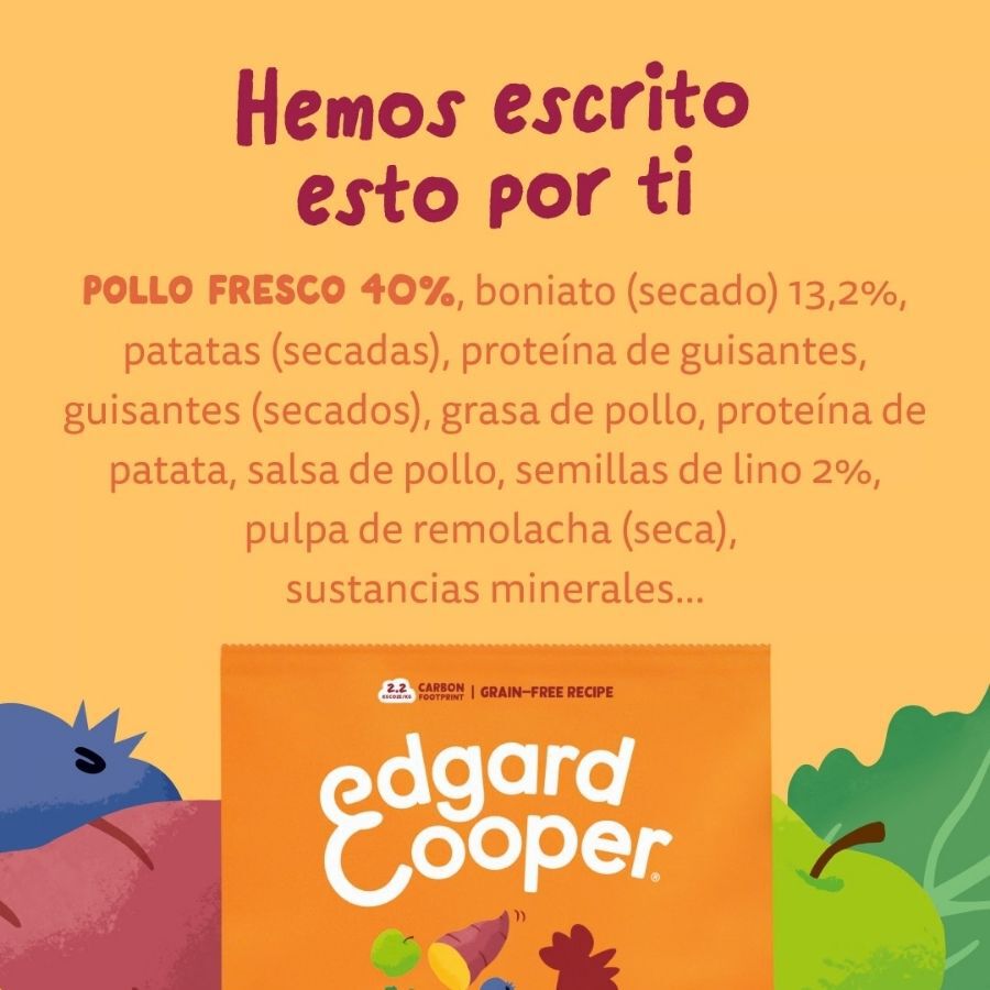 12 kg Edgard & Cooper Adult Frango ra&ccedil;&atilde;o para c&atilde;es, , large Imagem n&uacute;mero 2