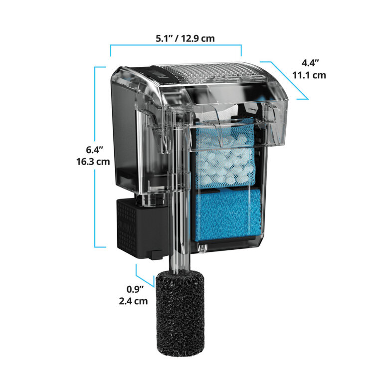 Fluval AquaClear AC Filtro Mochila para aquários,  Imagem número 2 Fluval AquaClear AC Filtro Mochila para aquários, , large Imagem número 2