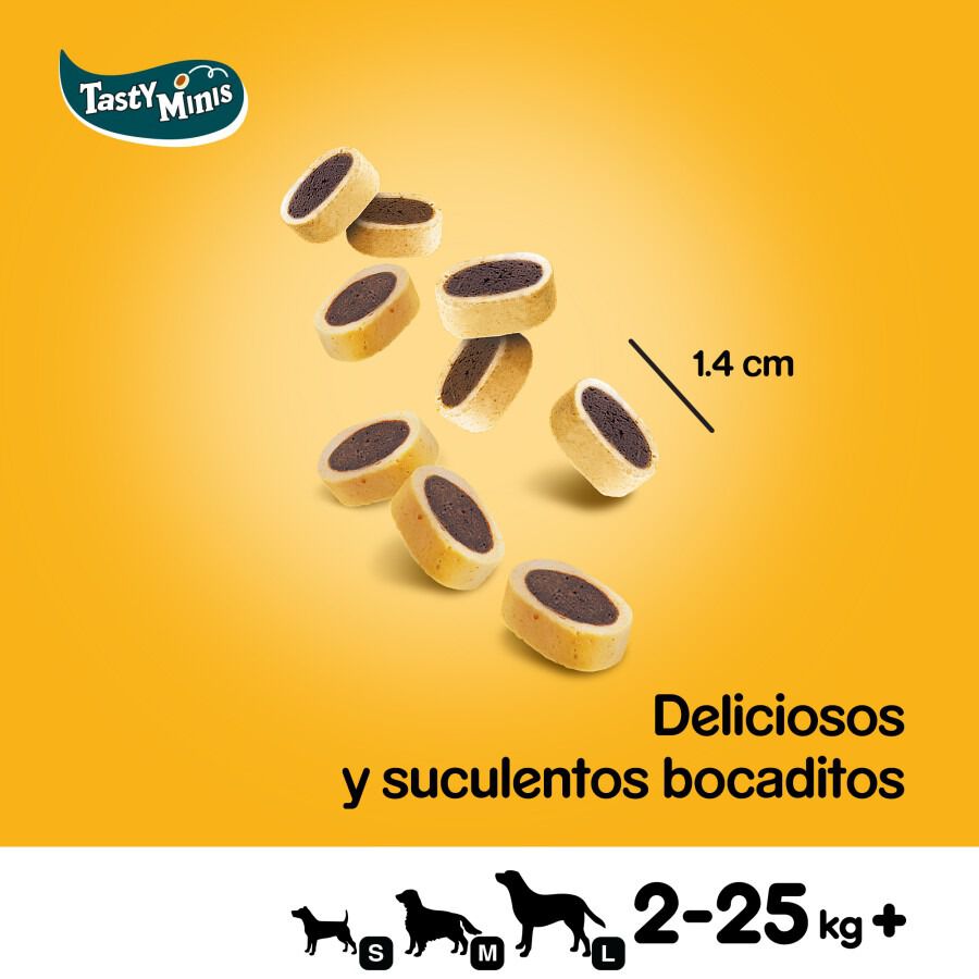 140 g Pedigree Tasty Mini Snacks Sabor Queijo e Boi para C&atilde;es, , large Imagem n&uacute;mero 3
