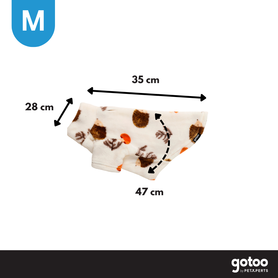 Gotoo Camisola Polar com Padr&atilde;o de Ouri&ccedil;os para gatos, , large Imagem n&uacute;mero 4