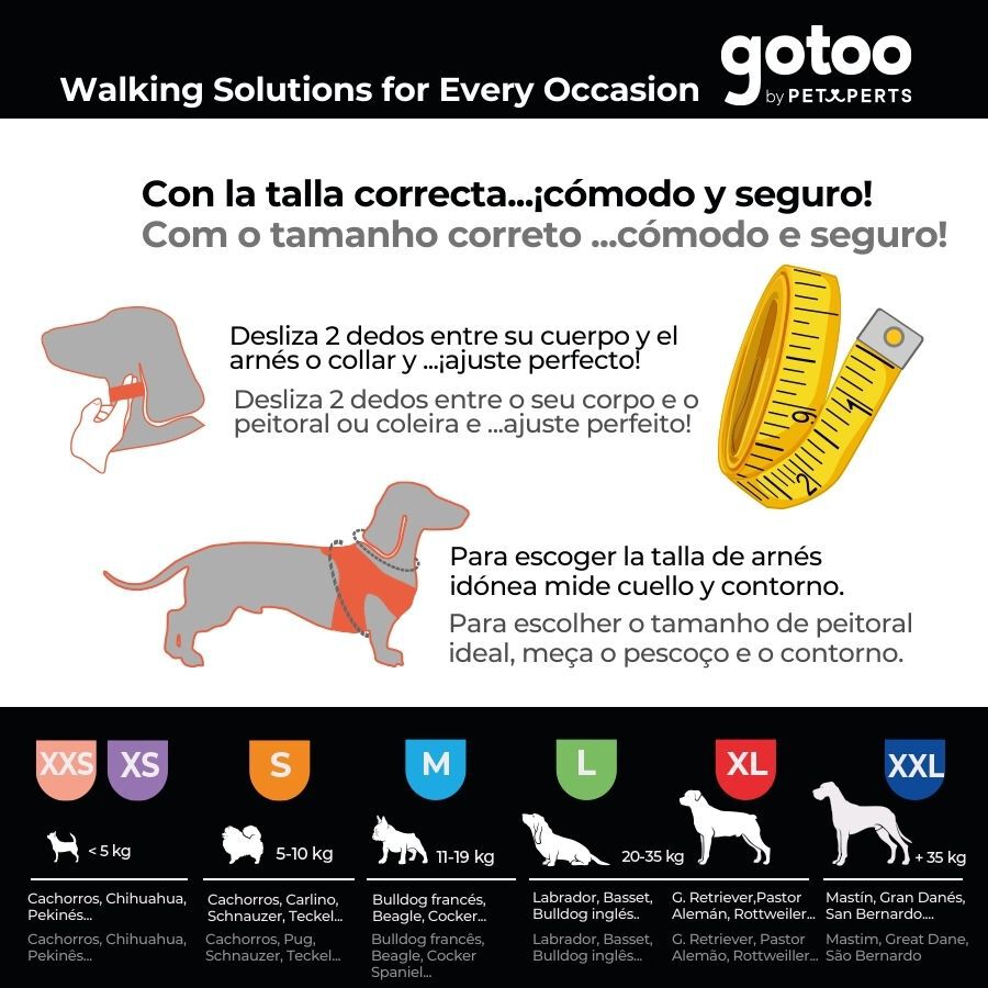 Gotoo Coleira mesh turquesa para c&atilde;es, , large Imagem n&uacute;mero 10