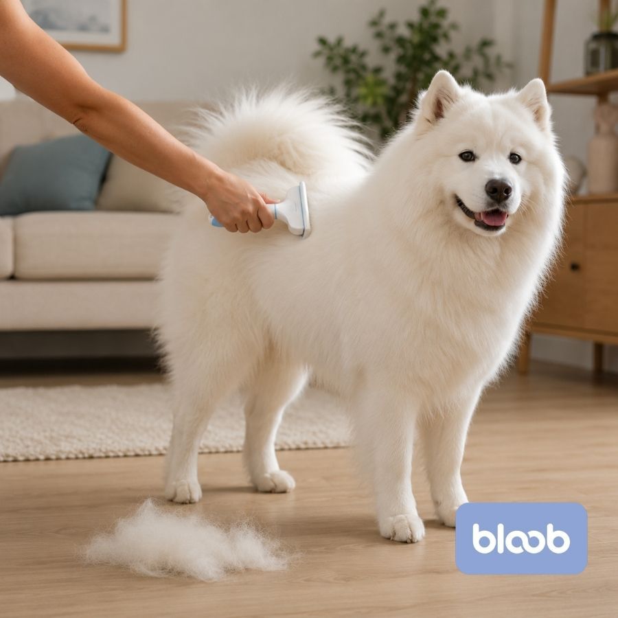 Bloob Escova de remo&ccedil;&atilde;o de subpelo para c&atilde;es, , large Imagem n&uacute;mero 2