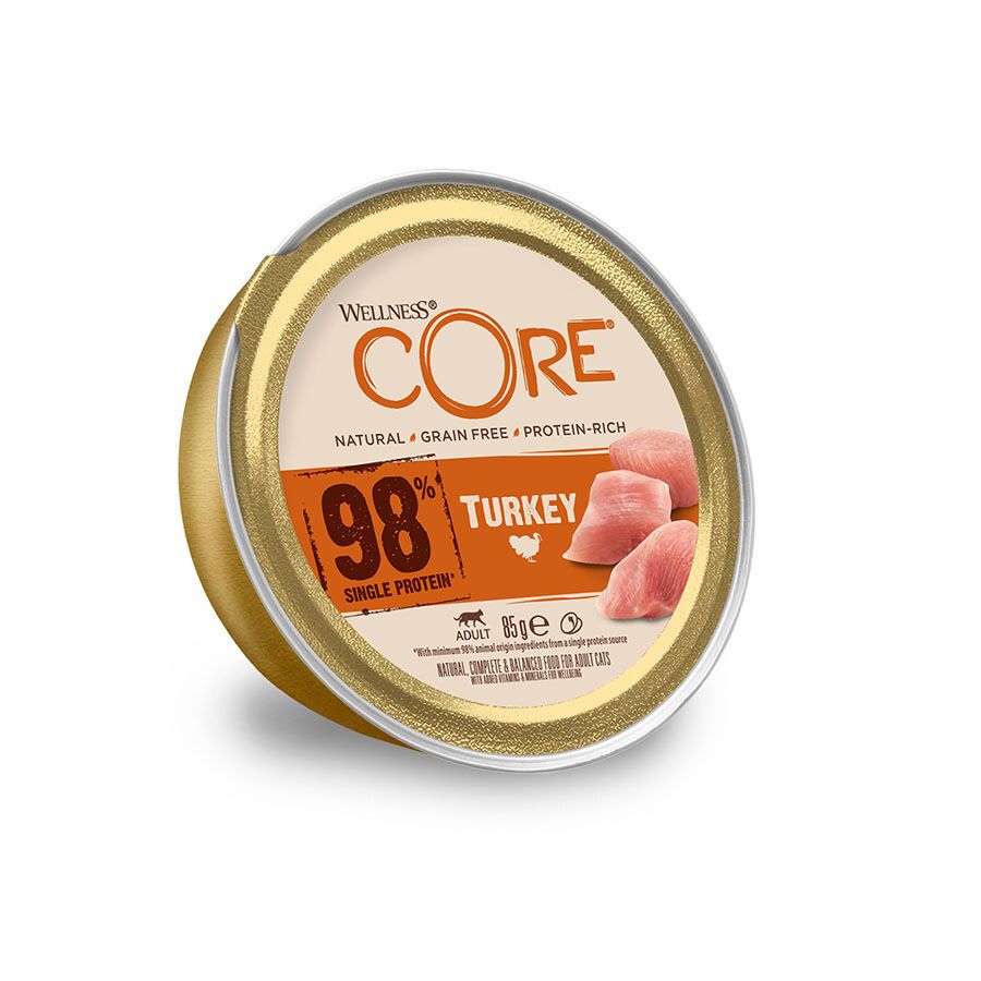 85 g Wellness Core peru terrina para gatos, , large Imagem n&uacute;mero 1