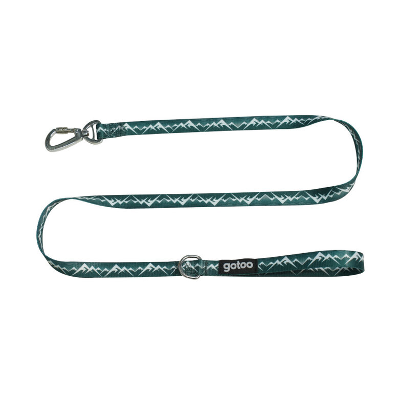 Gotoo trela com mosquetão de segurança verde para cães,  Imagem número 1 Gotoo trela com mosquetão de segurança verde para cães, , large Imagem número 1