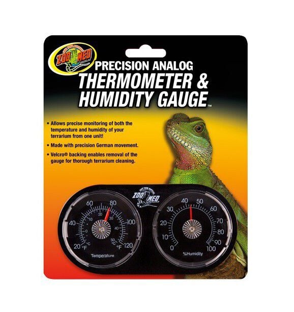 Zoo Med Dual higr&oacute;metro term&oacute;metro para terrario Imagem n&uacute;mero 1