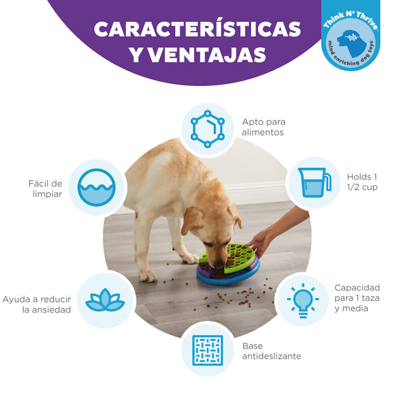 Outward Hound Nina Ottosson Lickin' Layers Brinquedo interativo com snacks para cães ,  Imagem número 3 Outward Hound Nina Ottosson Lickin' Layers Brinquedo interativo com snacks para cães , , large Imagem número 3