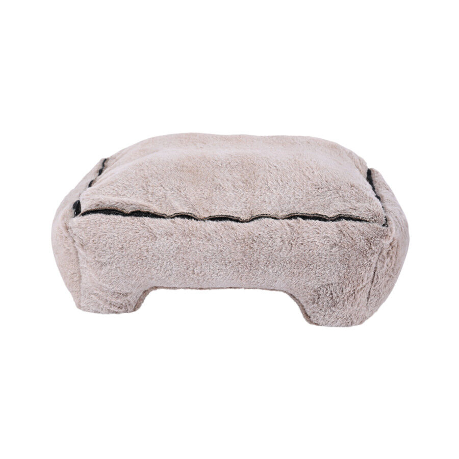 Leeby Cama antistress cinza para c&atilde;es, , large Imagem n&uacute;mero 7