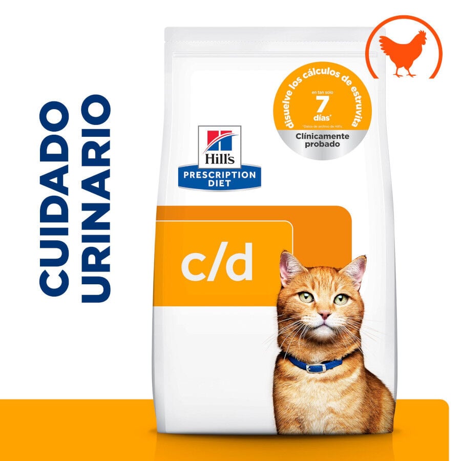 1.5 kg Hill's Prescription Diet Urinary Care Frango ra&ccedil;&atilde;o para gatos, , large Imagem n&uacute;mero 2