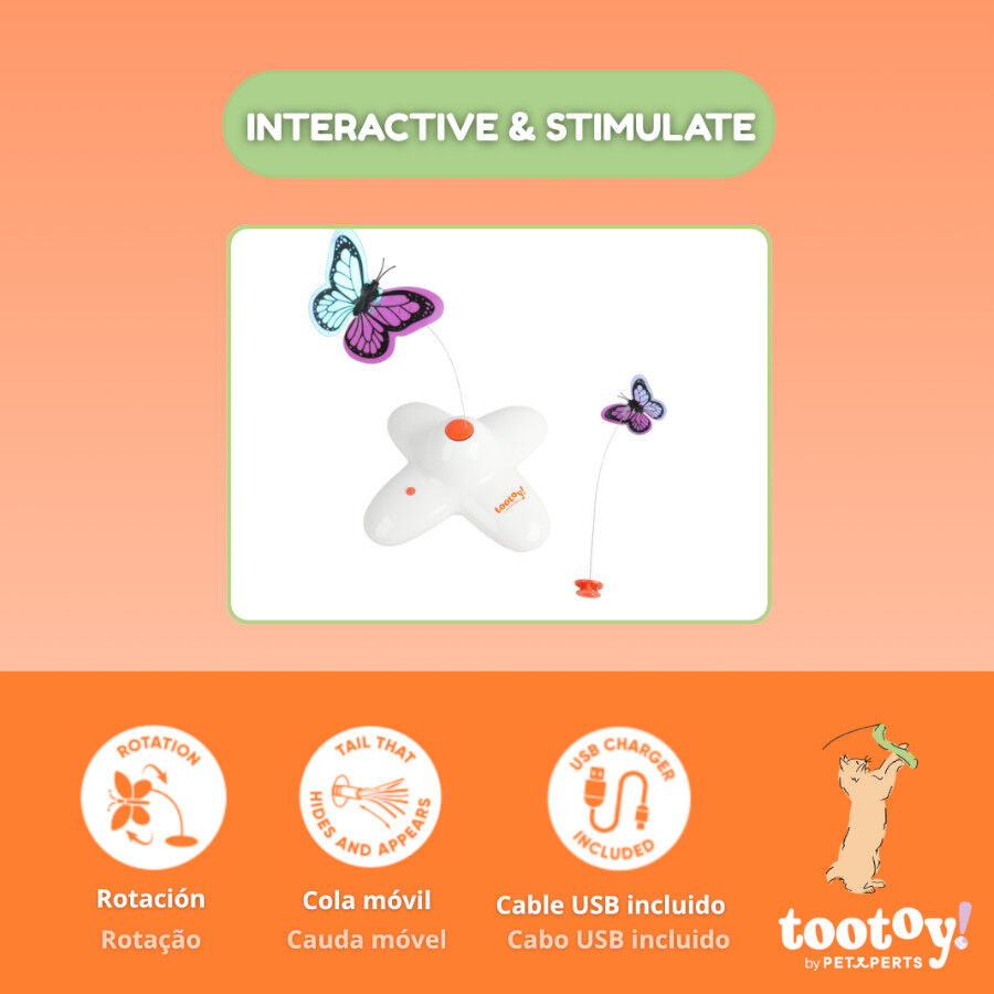 Tootoy! Interactive & Stimulate Brinquedo interativo para gatos, , large Imagem n&uacute;mero 5