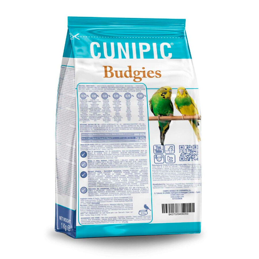 Cunipic Superpremium ra&ccedil;&atilde;o para periquitos, , large Imagem n&uacute;mero 2
