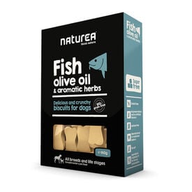 Naturea Biscoitos Peixe para cães