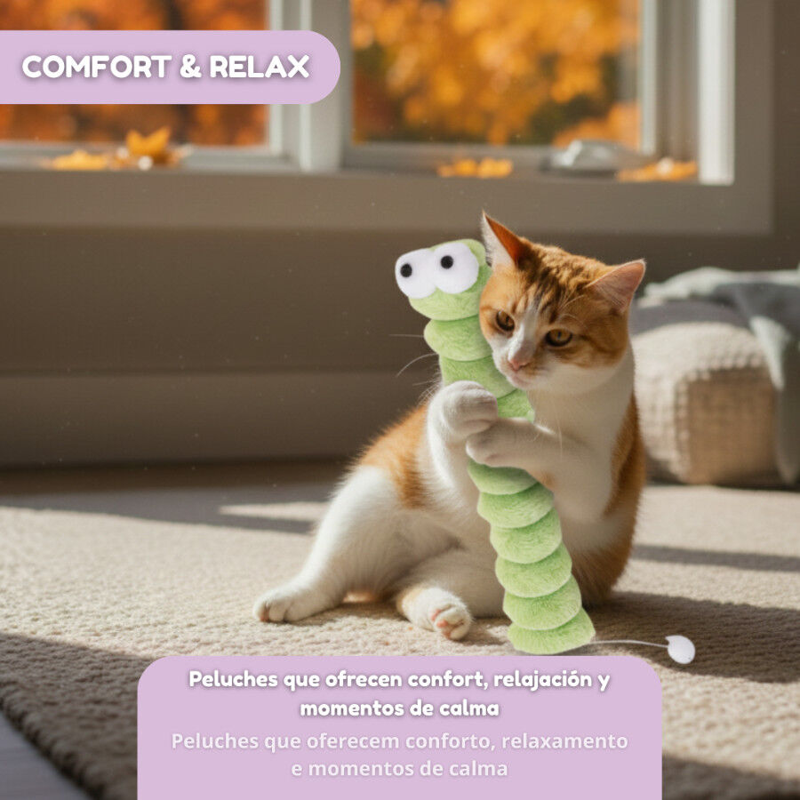 Tootoy! Comfort & Relax Brinquedo Olhos de Minhoca para gatos, , large Imagem n&uacute;mero 5