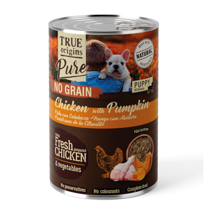 400 g True Origins Pure Lata de frango para cachorros, , large Imagem n&uacute;mero 1