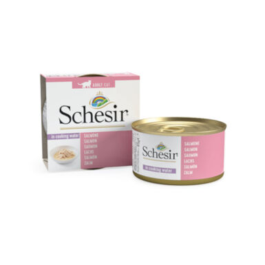 Schesir Adult Salmão em lata para gatos