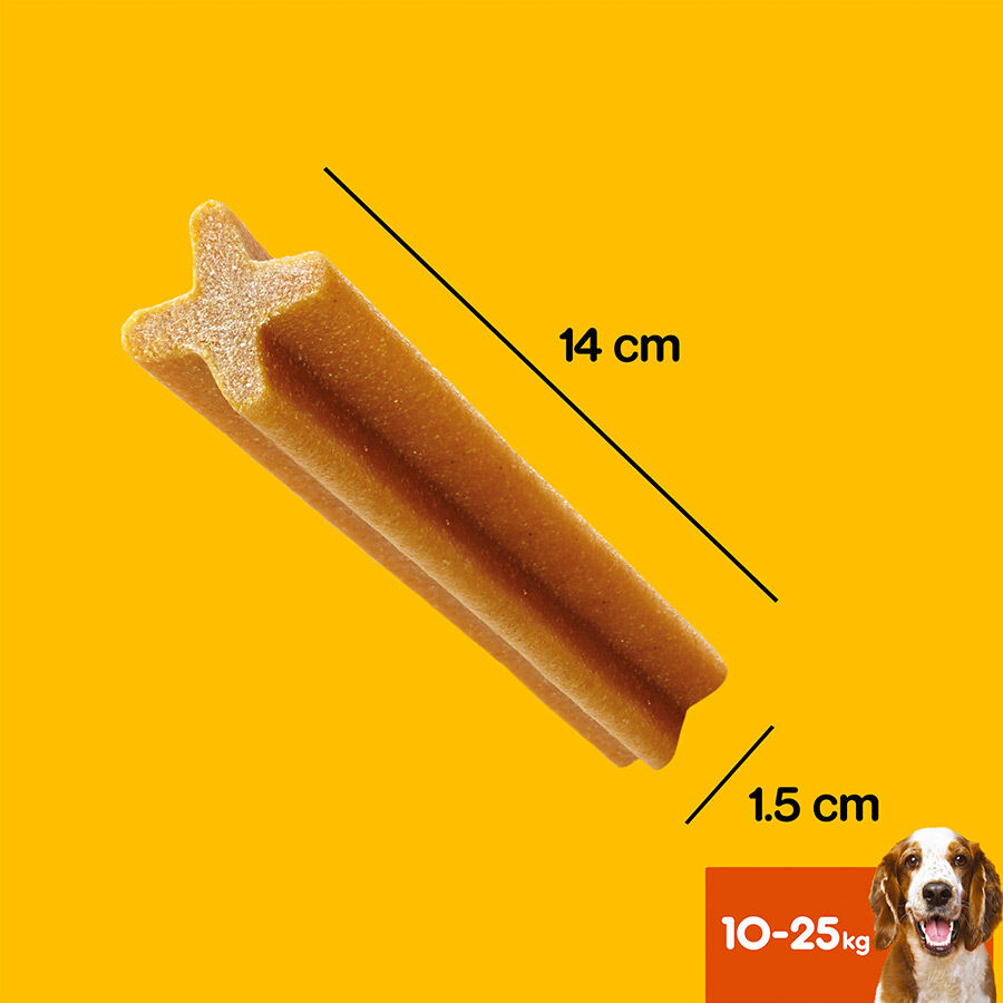 112 sticks Pedigree Dentastix Snacks Dent&aacute;rios para c&atilde;es m&eacute;dios, , large Imagem n&uacute;mero 3