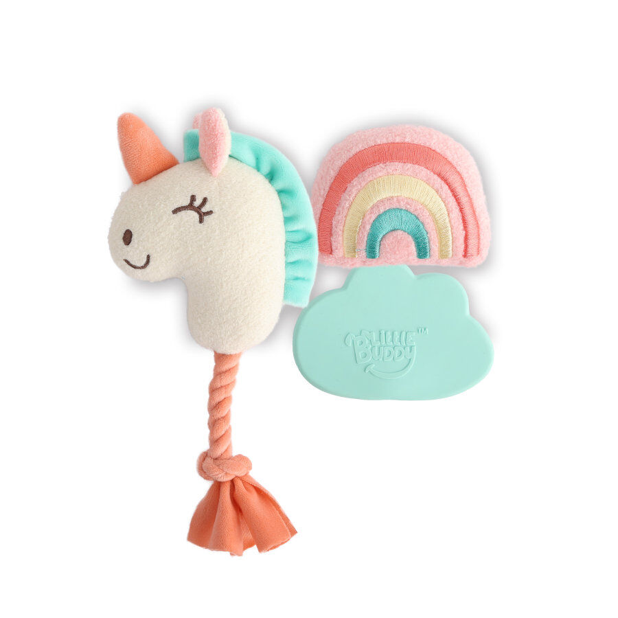 Tootoy! Puppy Unicorn Conjunto de brinquedos para cachorros, , large Imagem n&uacute;mero 2