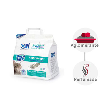 Sepicat LightWeight Classic Spa Areia Aglomerante para gatos