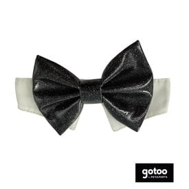Gotoo Laço preto para cães