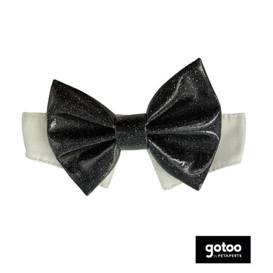 Gotoo Laço preto para cães