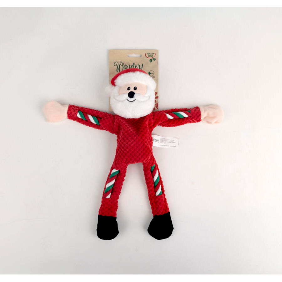 Wonder Christmas Pai Natal de Corda brinquedo para c&atilde;es, , large Imagem n&uacute;mero 1