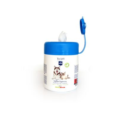 Yes!pH Toalhitas Húmidas Limpadoras para cães e gatos