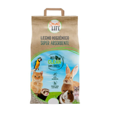 Small Life Areia Super Absorvente de Celulose para animais de estimação