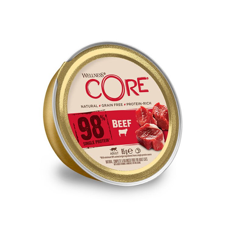85 g Wellness Core Adult Single Protein Terneira terrina para gatos,  Imagem número 1 85 g Wellness Core Adult Single Protein Terneira terrina para gatos, , large Imagem número 1