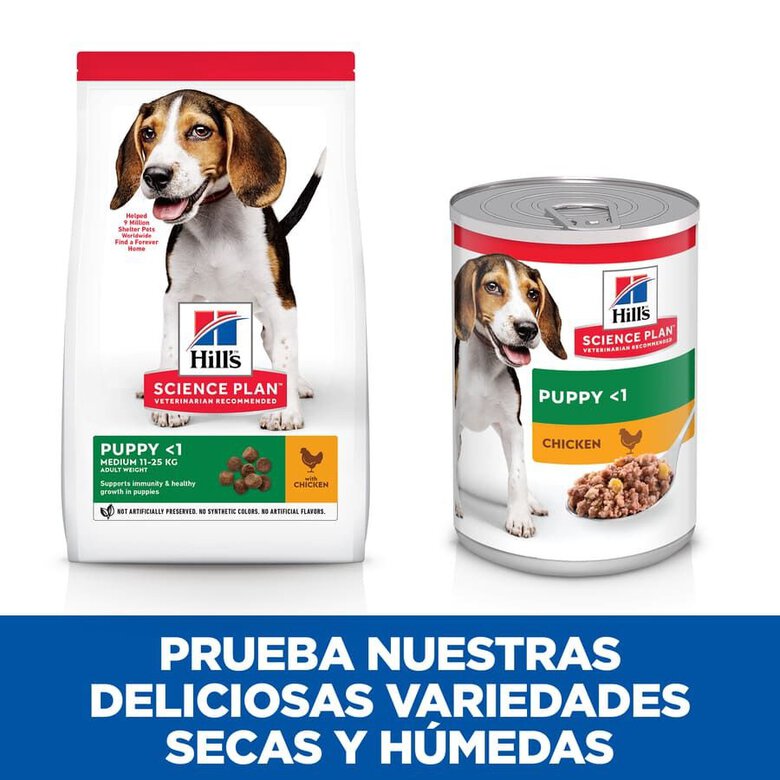 18 kg Hill's Science Plan Puppy Medium Frango ração para cães,  Imagem número 5 18 kg Hill's Science Plan Puppy Medium Frango ração para cães, , large Imagem número 5