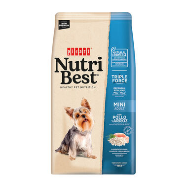 Nutribest Adult Mini Frango e Arroz ração para cães