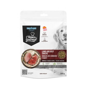 Mediterranean Natural Biscoitos Cordeiro e Boi para cães 